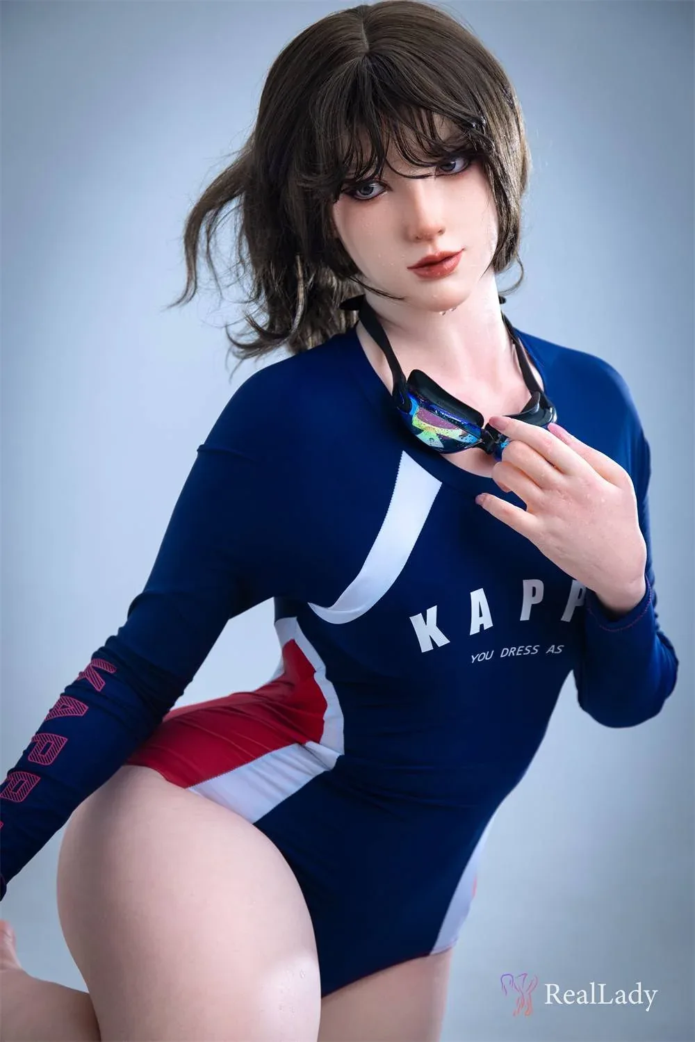 170cm (5ft7") Professional Swimmer Silicone Sex Doll - Reagan view 4