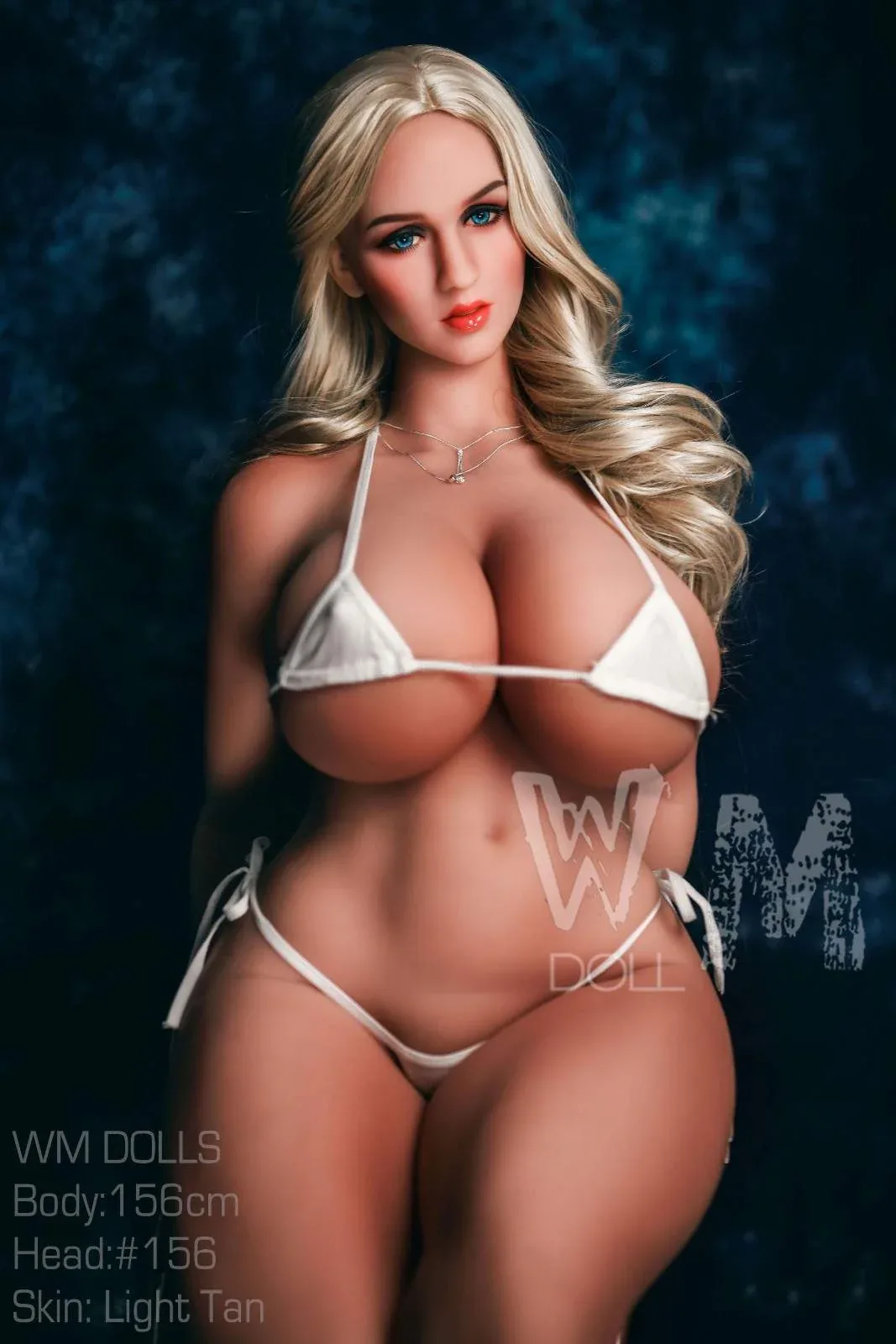 156cm (5ft1') M-cup Hooters Sex Doll - Head#156 - Shaina