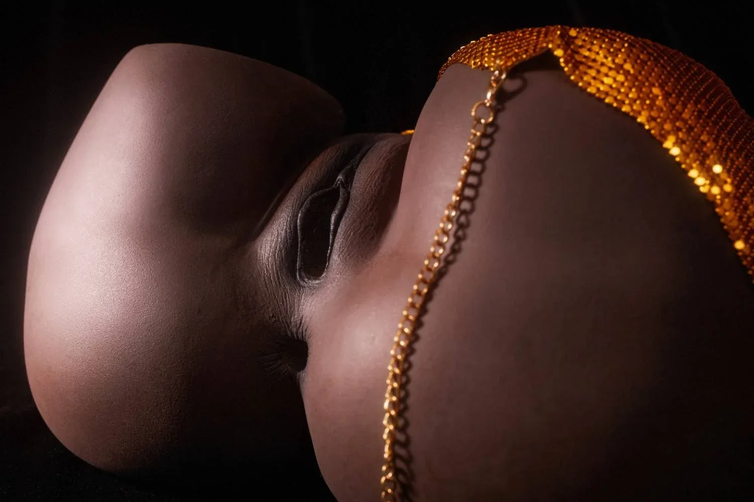 23.5cm (9.2") Big Butt RS-6 Cocoa Skin Tone - Silicone Sex Torso - Climax Doll Pro view 6