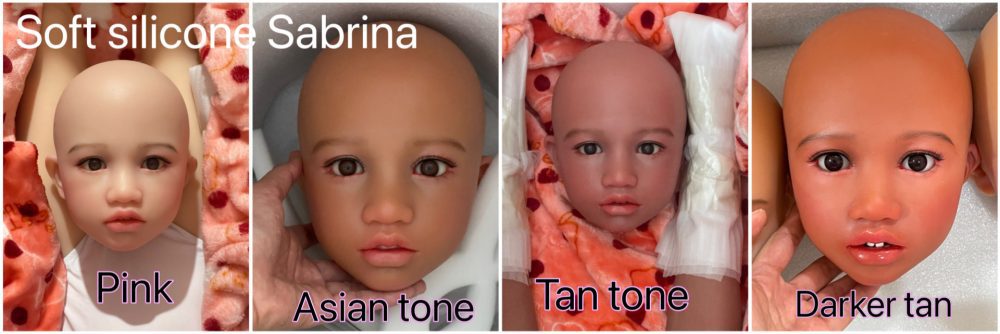 UTDOLLS サブリナ ソフトシリコンヘッド - 画像 (4)